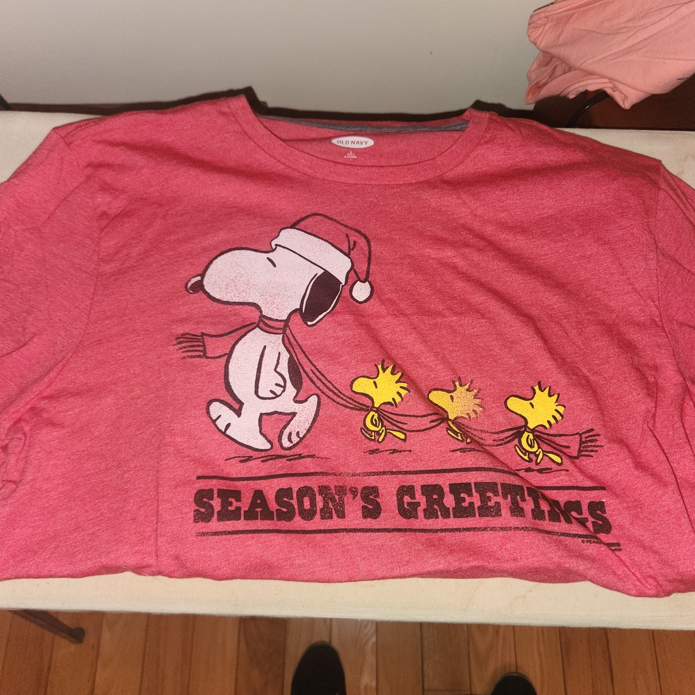 Red Snoopy Holiday T-Shirt